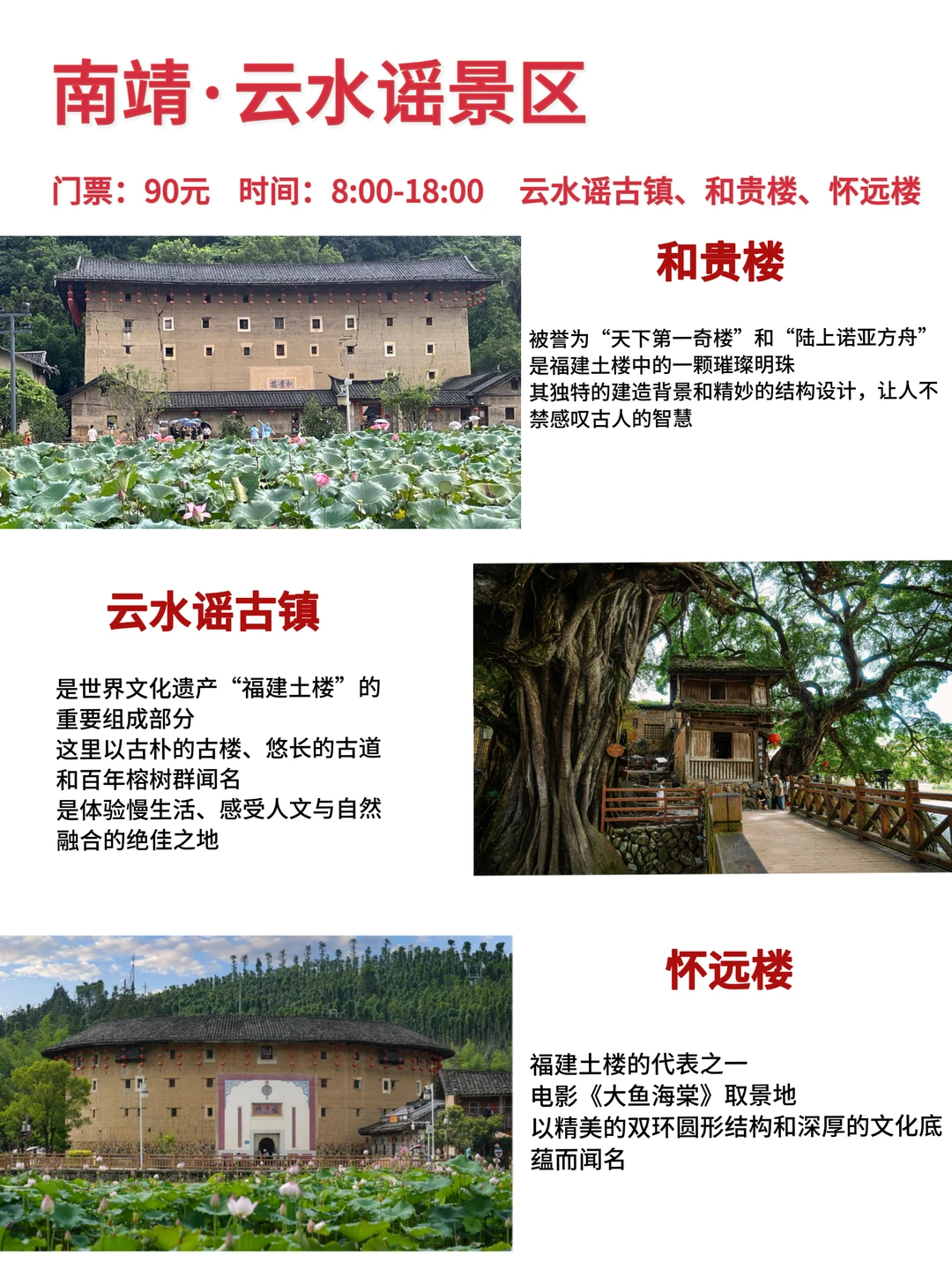 福建土楼怎么玩？看这篇笔记才清楚