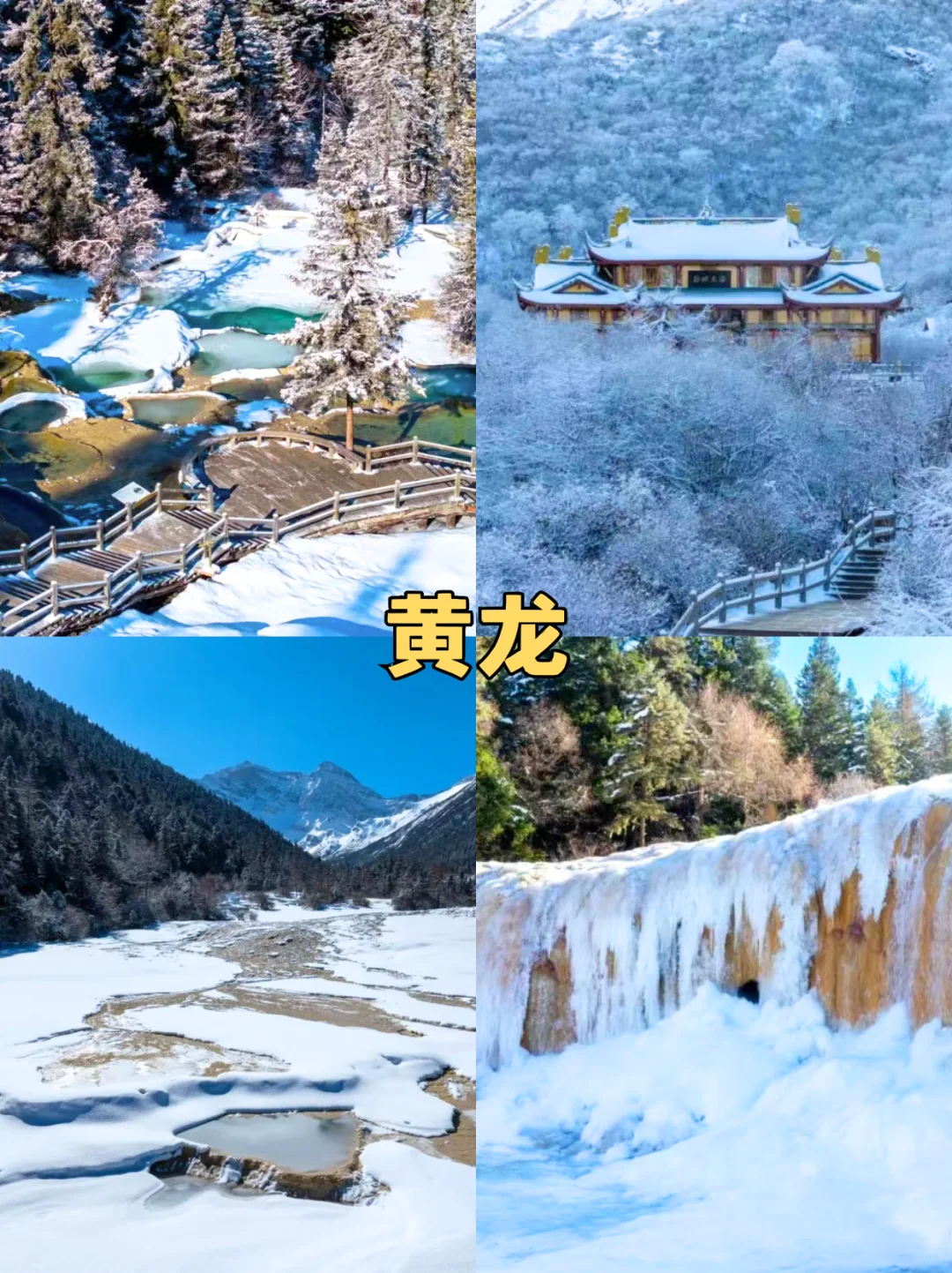 元旦必看🔥九寨沟+三星堆高铁3日游