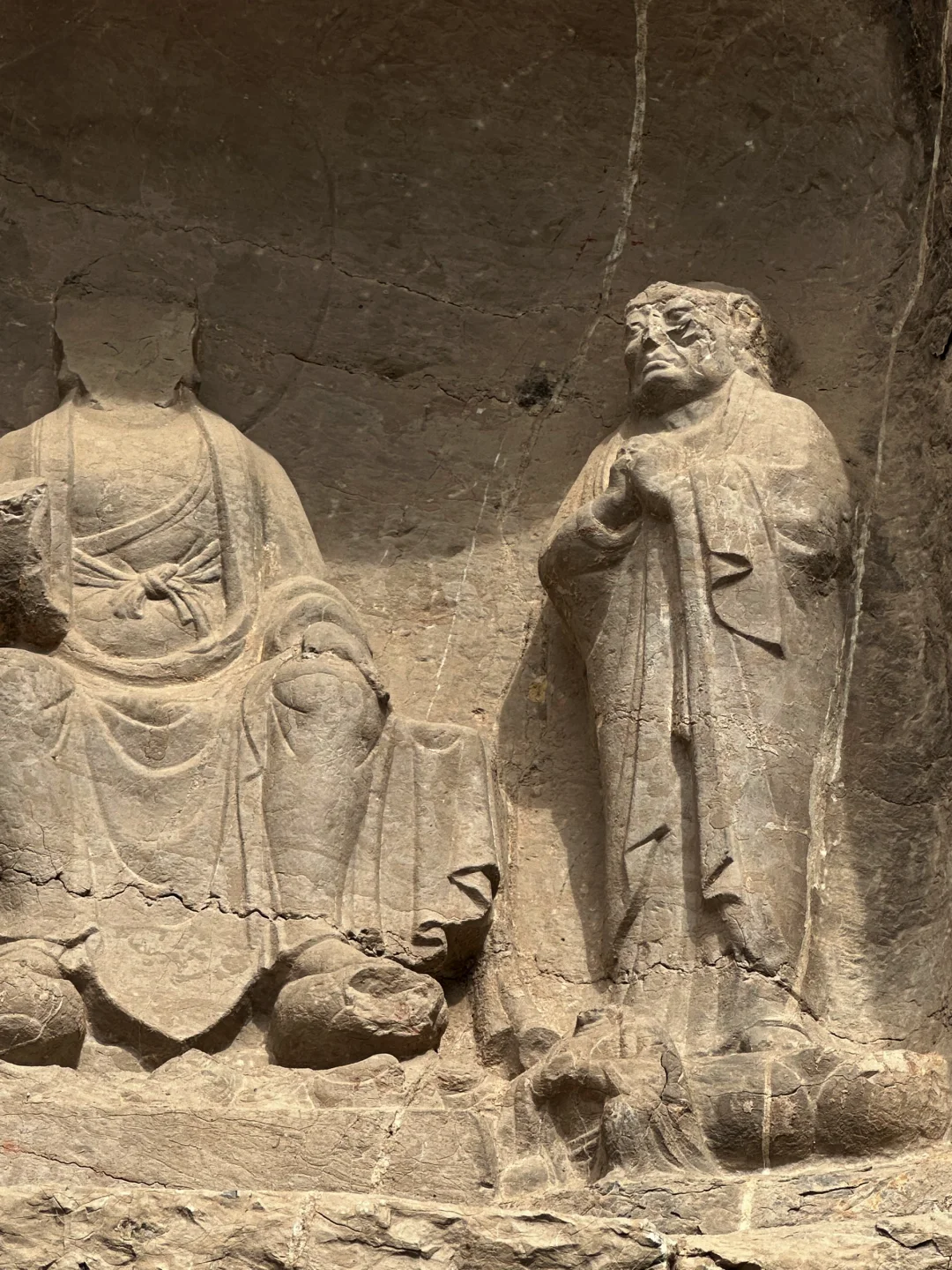 水浴寺 石窟造像 僧众礼佛图