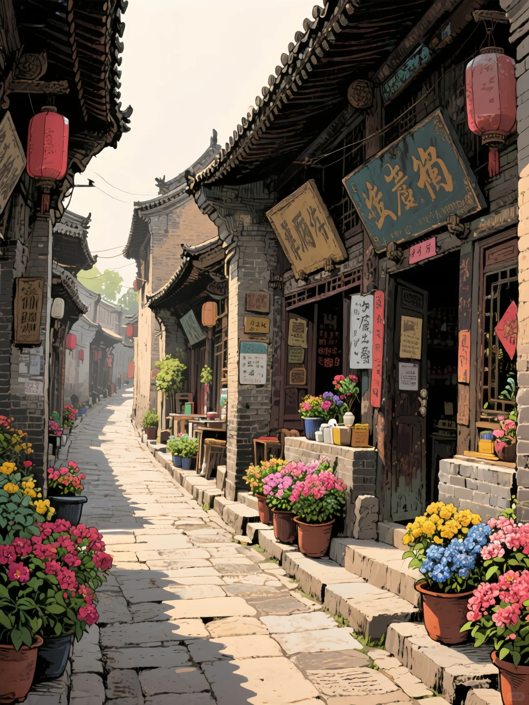 一座小城，一个故事，一砖一瓦诉说岁月痕迹