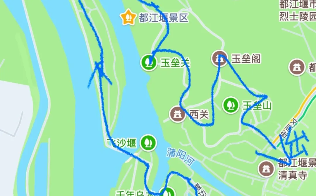 花一个下午去领略都江堰的古韵与自然🍂⛰️