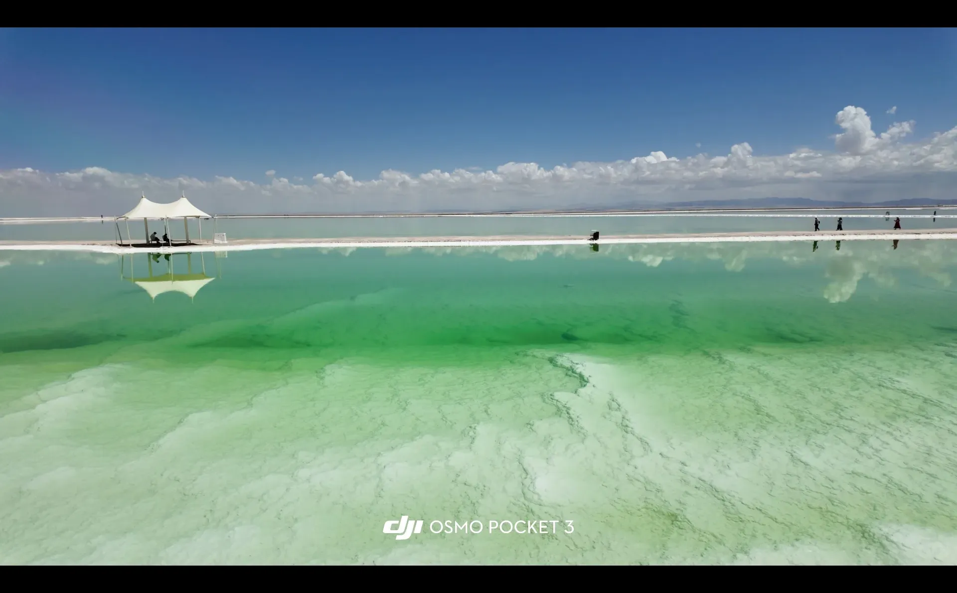 察尔汗盐湖｜上帝打翻了青苹果汁🍏