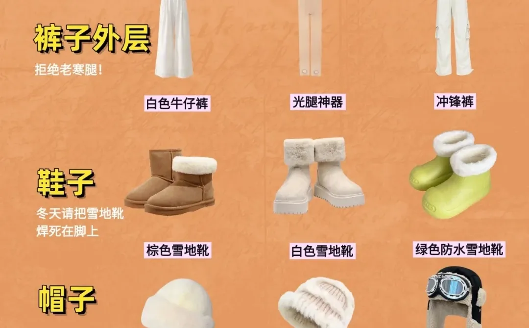 新疆旅游/冬季阿勒泰保命穿搭攻略清单