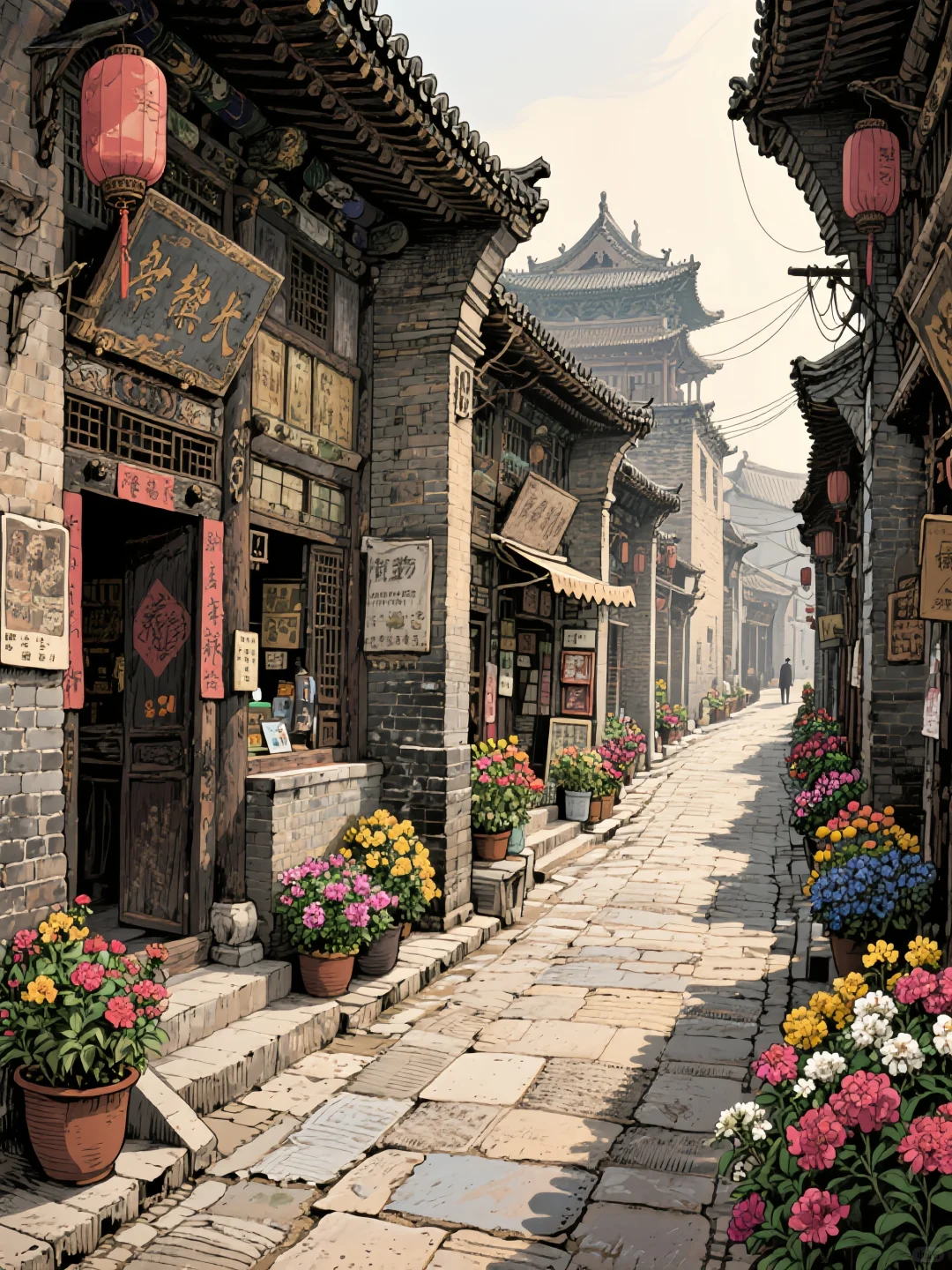 一座小城，一个故事，一砖一瓦诉说岁月痕迹