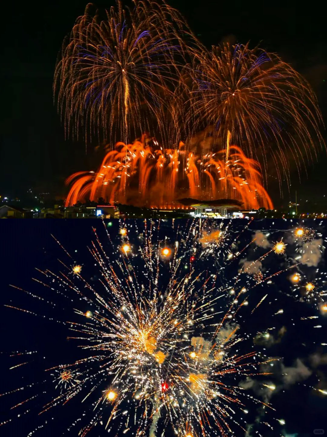 没去浏阳，在嘉鱼看百万烟花秀🎇