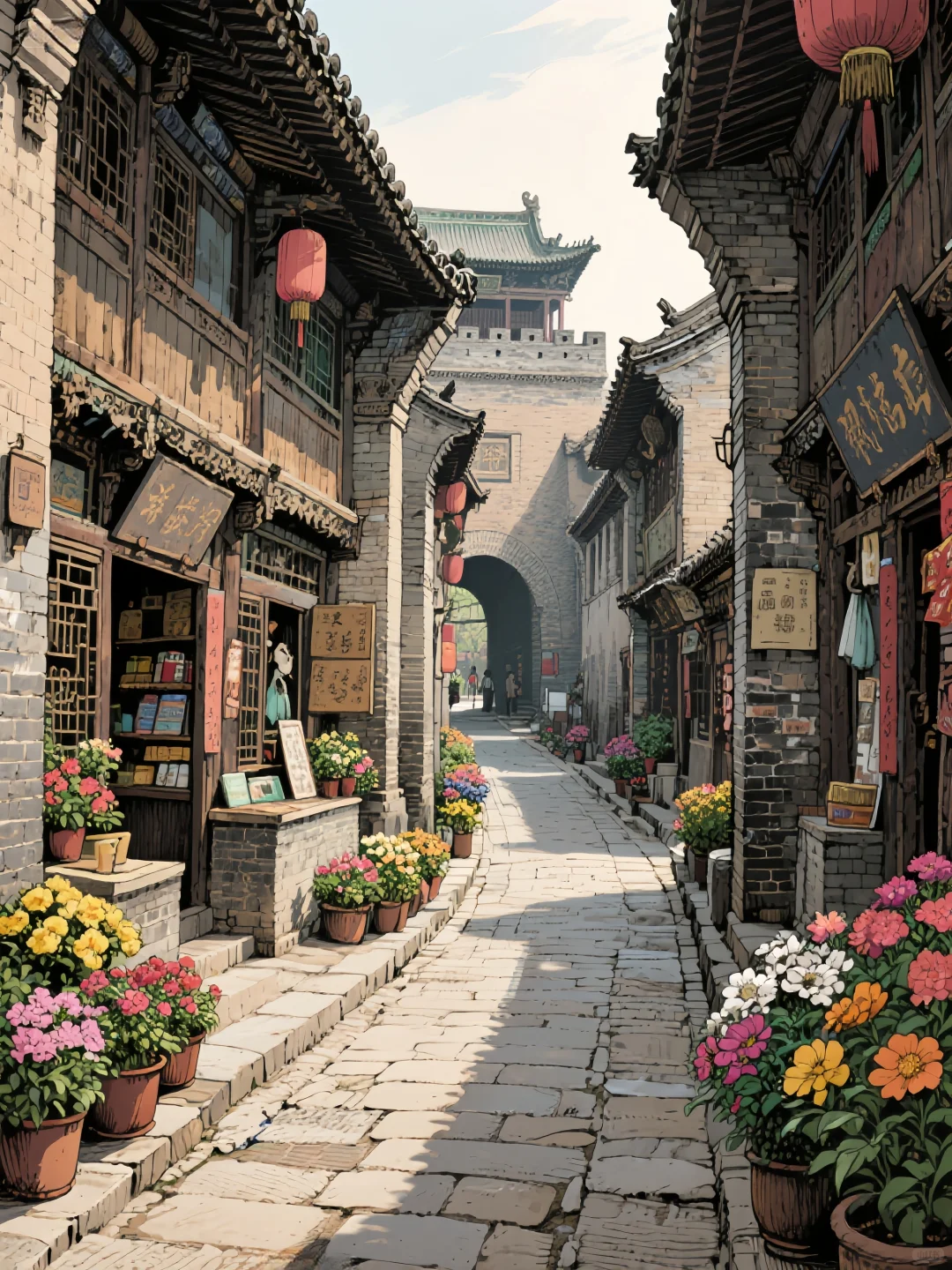 一座小城，一个故事，一砖一瓦诉说岁月痕迹