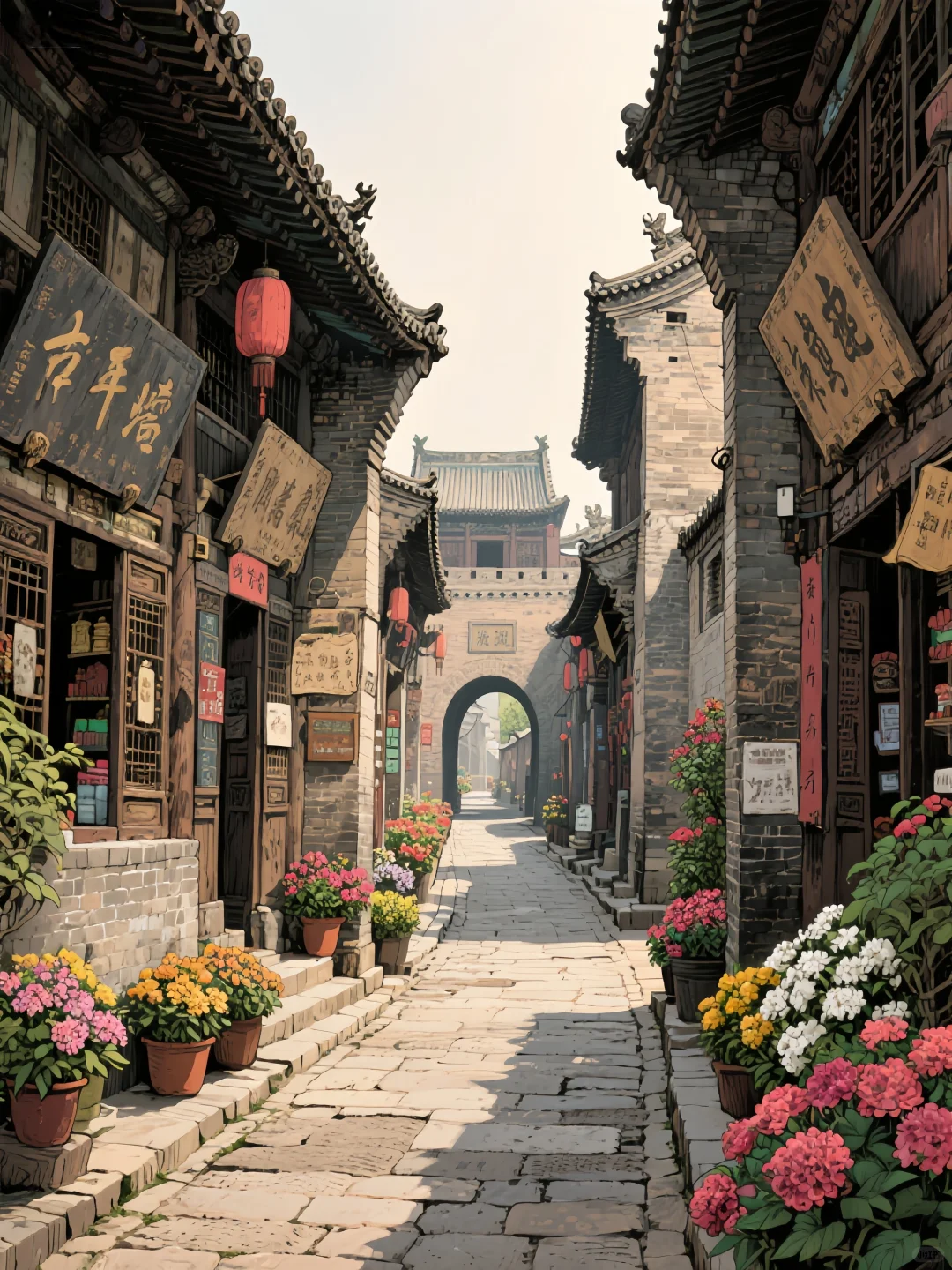 一座小城，一个故事，一砖一瓦诉说岁月痕迹