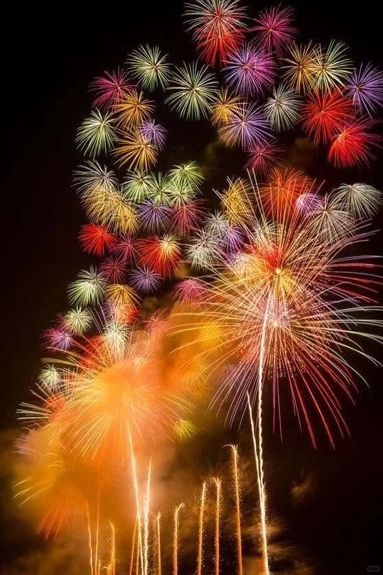 没去浏阳，在嘉鱼看百万烟花秀🎇