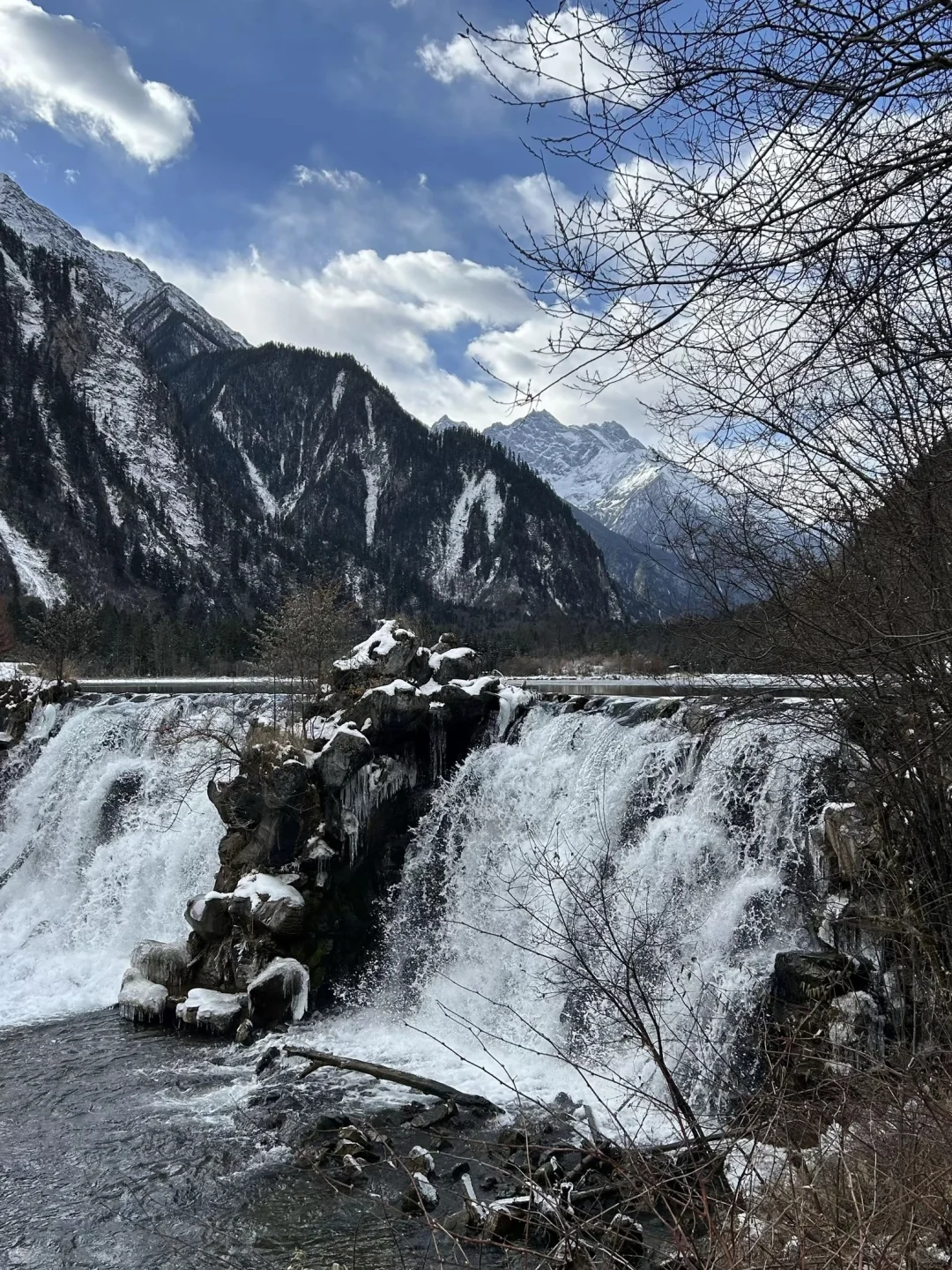 📍 毕棚沟下雪实况|188一日游成都免费接