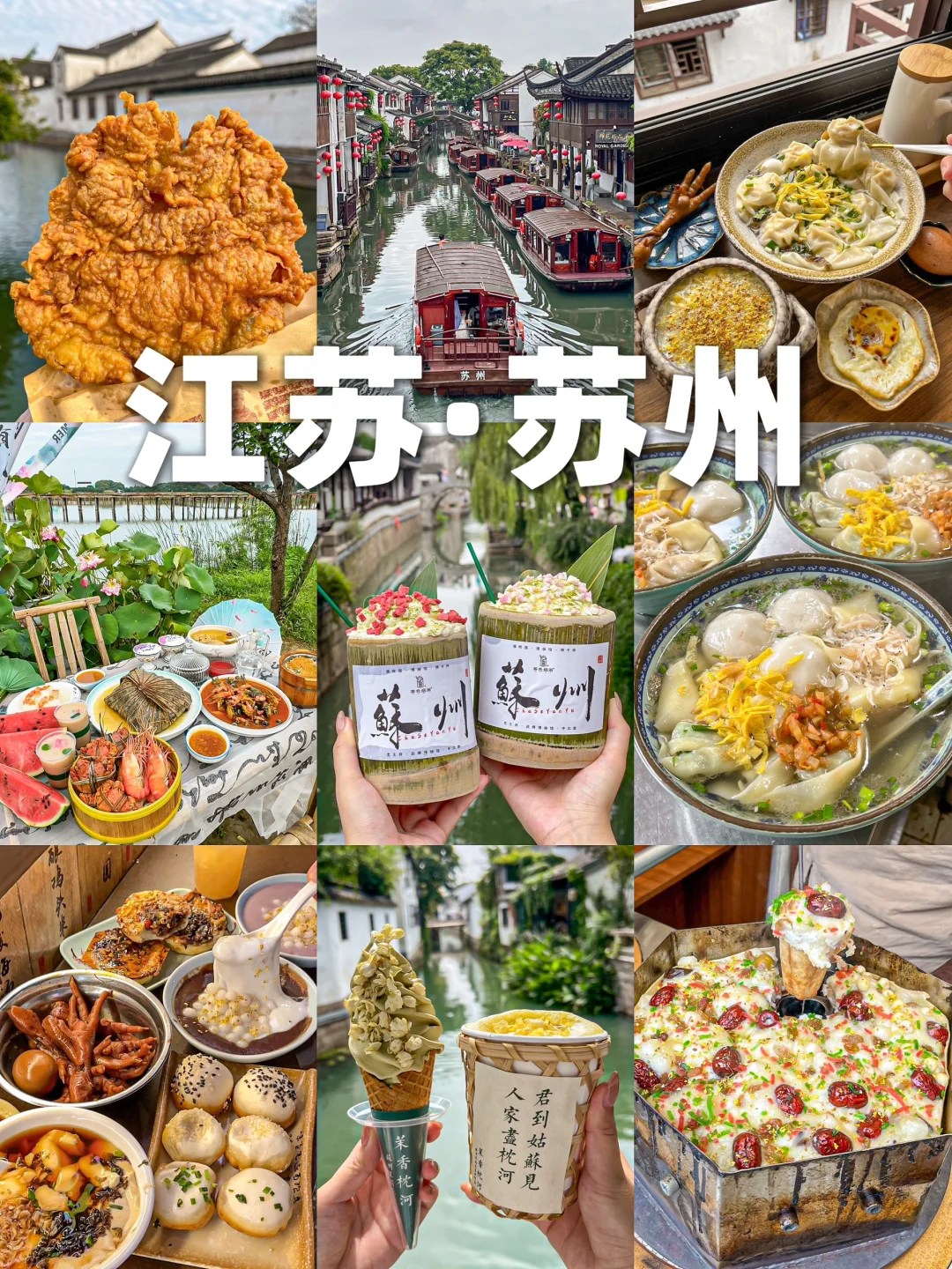 小红书跟风坠成功的一次（苏州美食篇）……