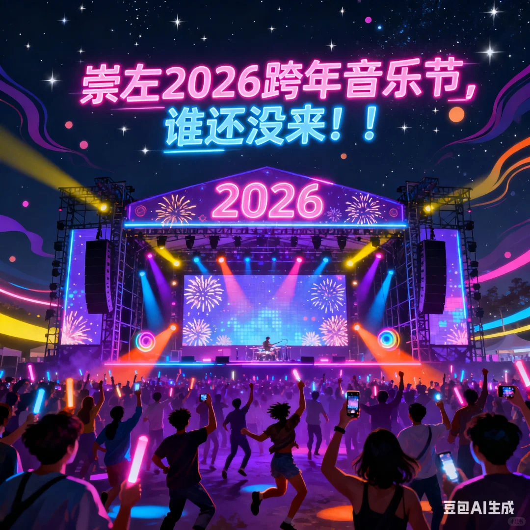 2026年跨年，走啊一起去崇左！！！