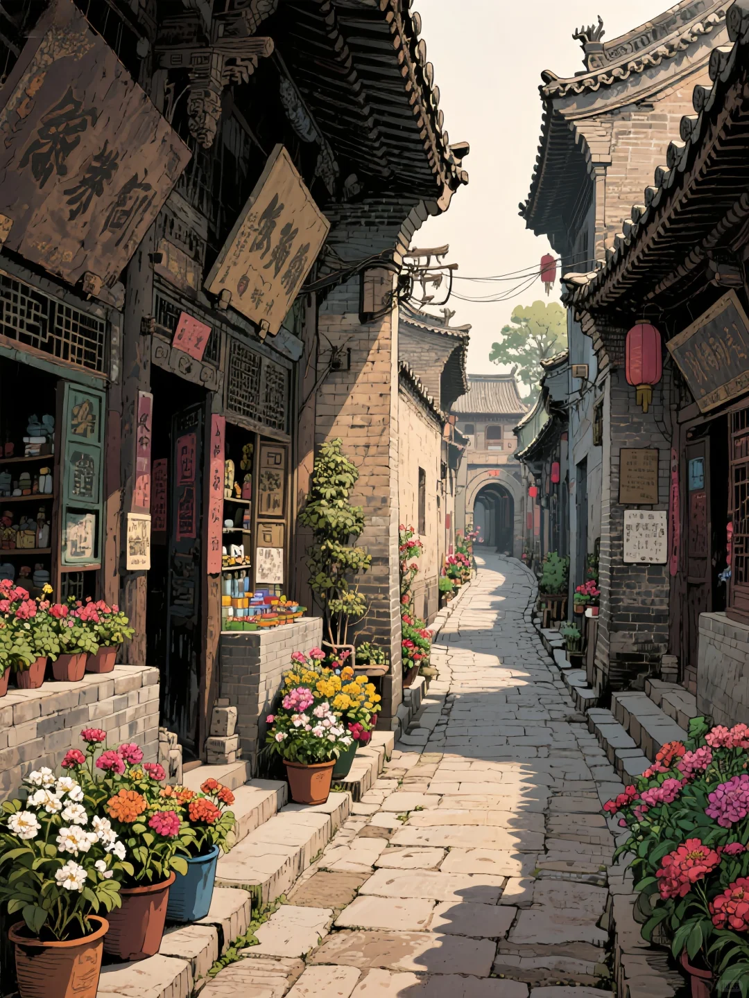 一座小城，一个故事，一砖一瓦诉说岁月痕迹