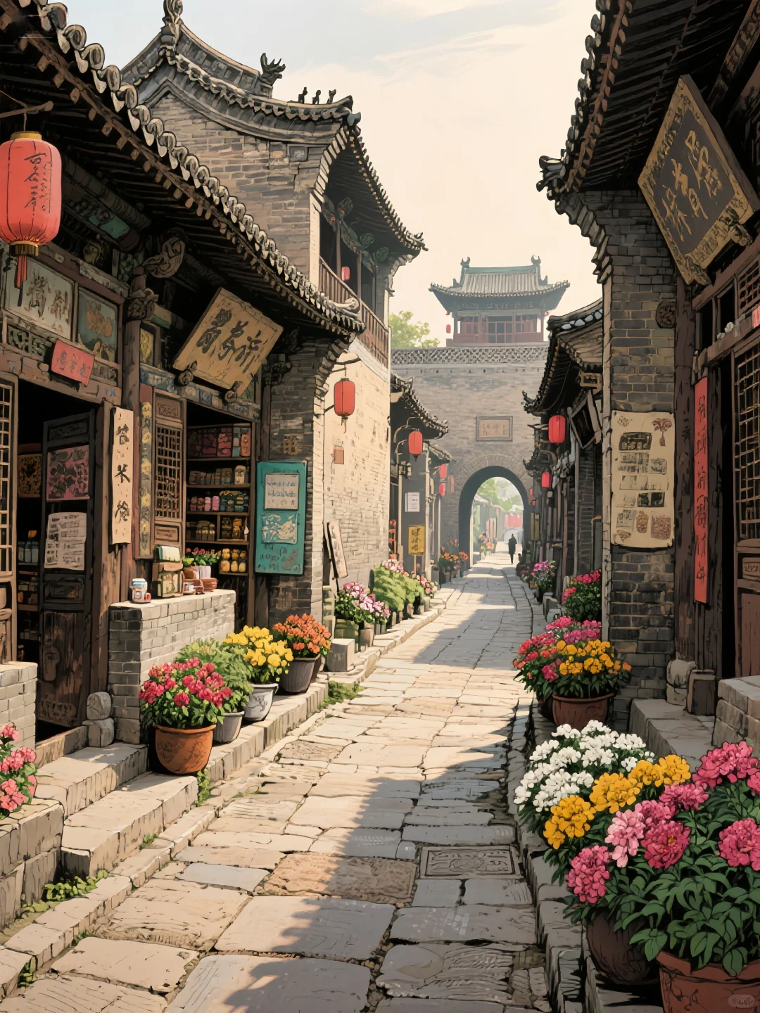 一座小城，一个故事，一砖一瓦诉说岁月痕迹