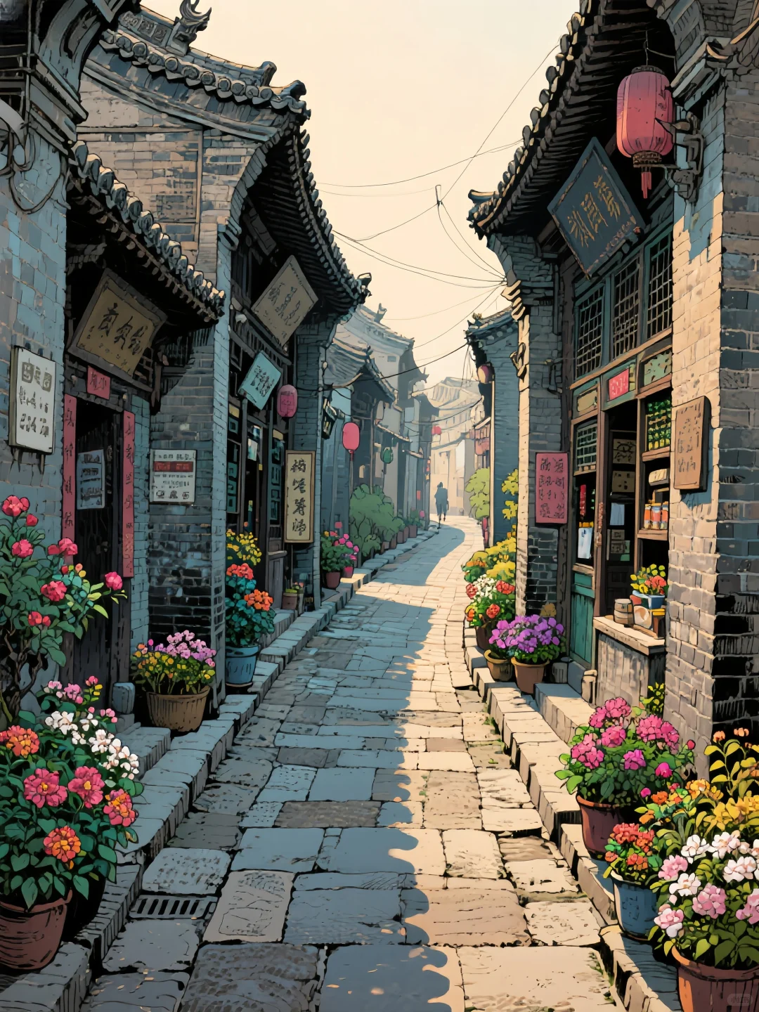 一座小城，一个故事，一砖一瓦诉说岁月痕迹