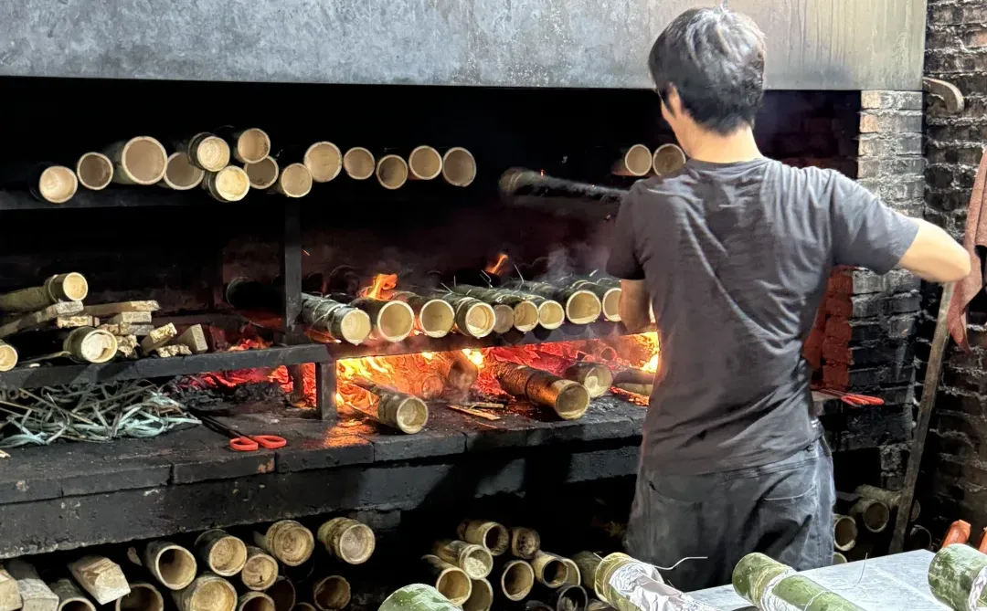 广州白水寨🌊在山上大口吸氧！！