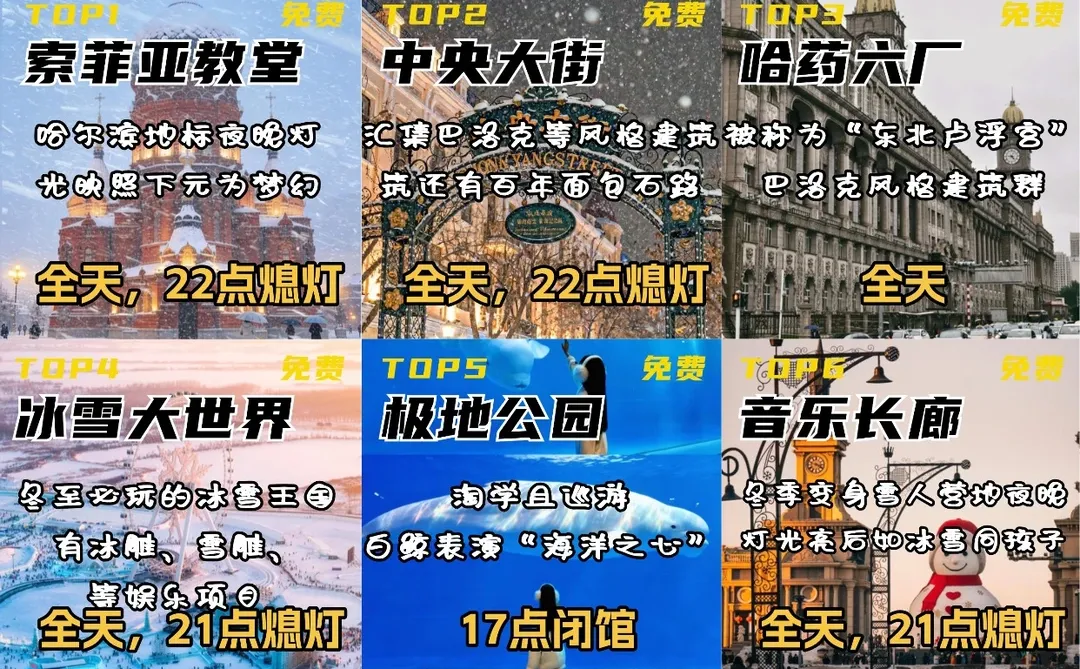 尔滨攻略🔥9个必去景点✅花钱少玩得爽