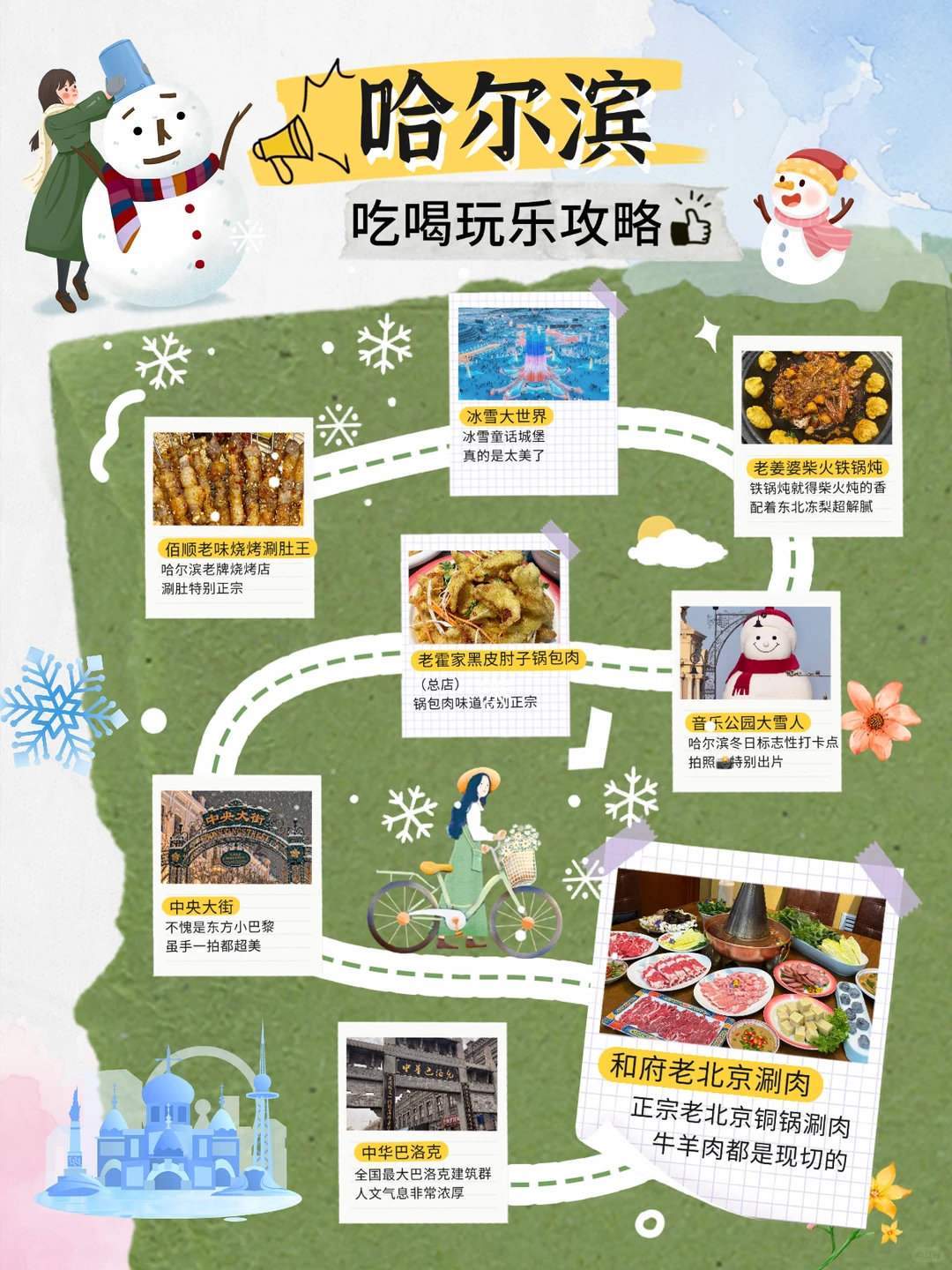 哈尔滨逛吃玩攻略合集,本地人真心推