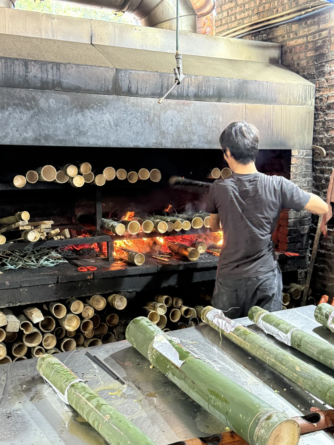 广州白水寨🌊在山上大口吸氧！！