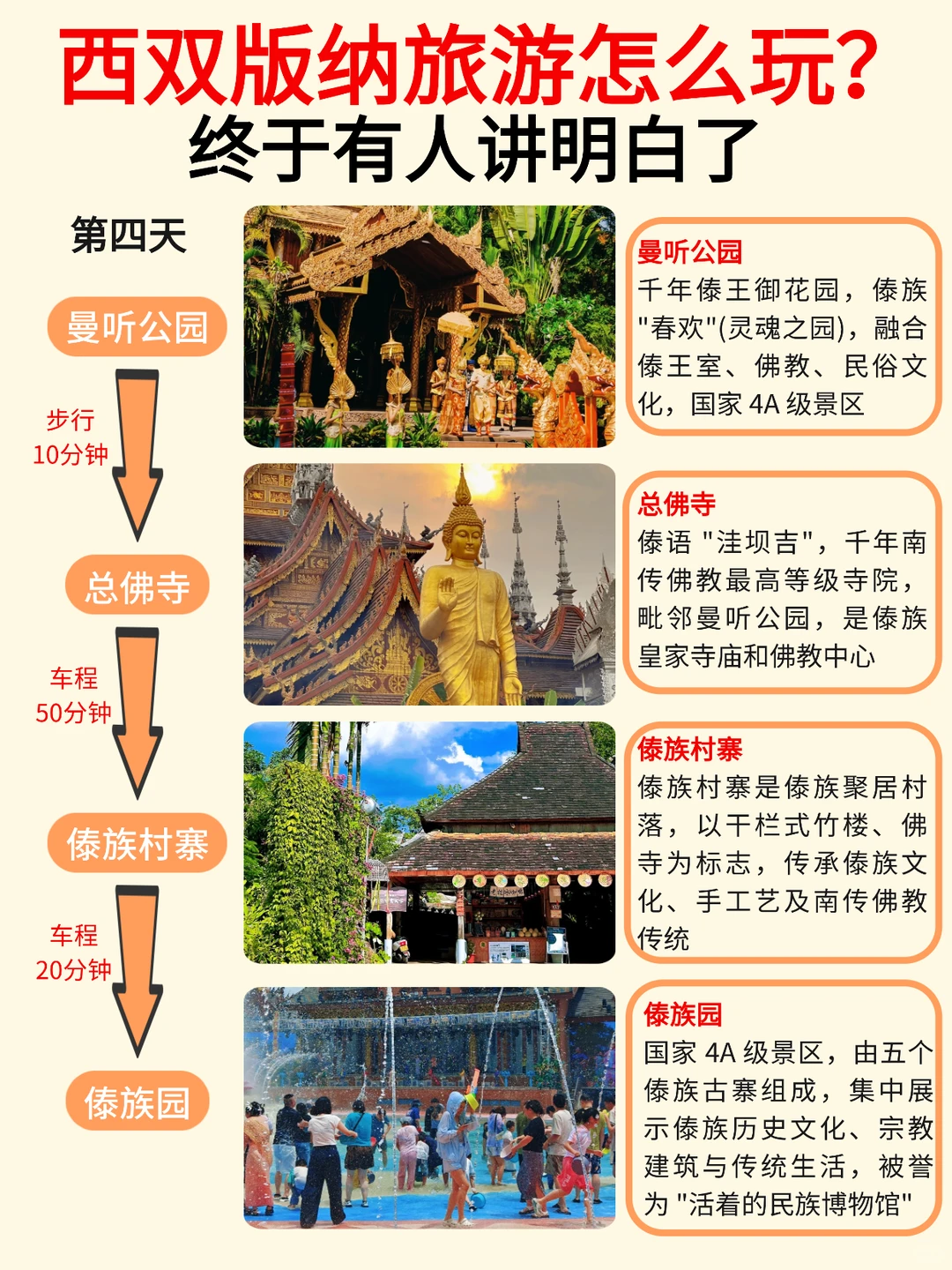 绝了❗终于有人把西双版纳旅游说清楚了🔥