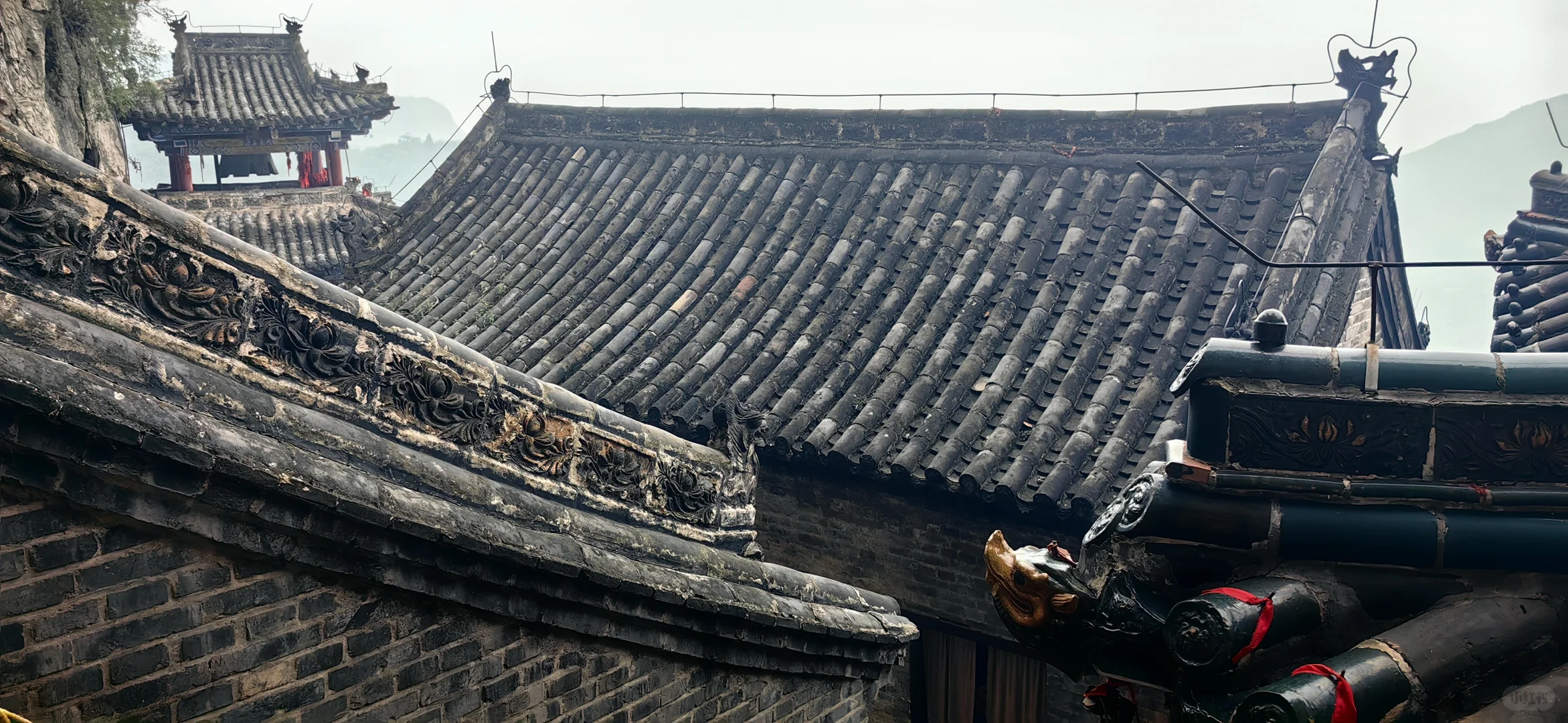 邯郸蜗皇宫，河北版的悬空寺