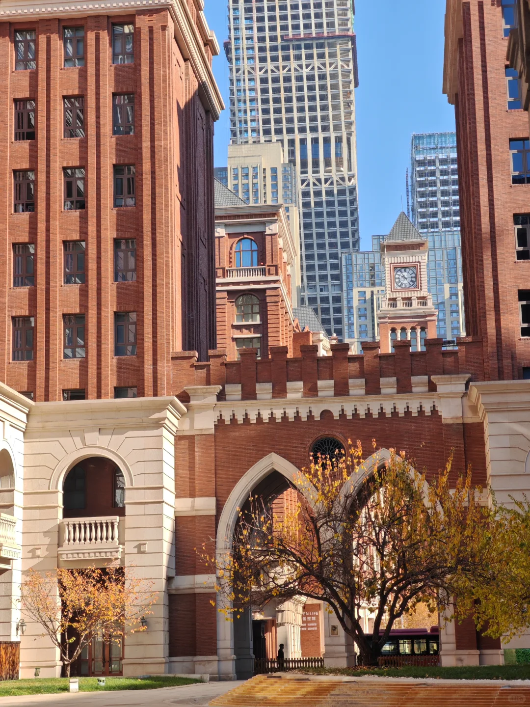 今天的天津有亿点好看