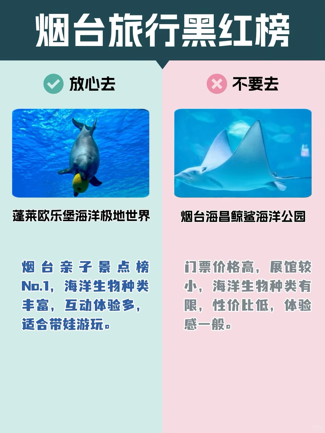 冬季烟台超全攻略｜景点红黑榜！！