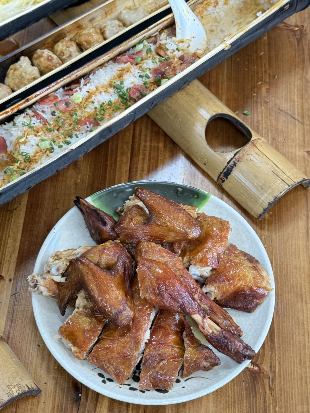 广州白水寨🌊在山上大口吸氧！！