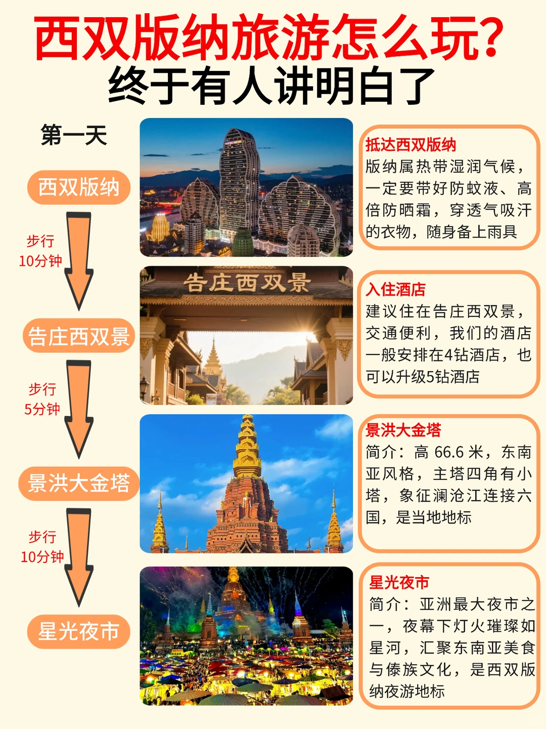 绝了❗终于有人把西双版纳旅游说清楚了🔥