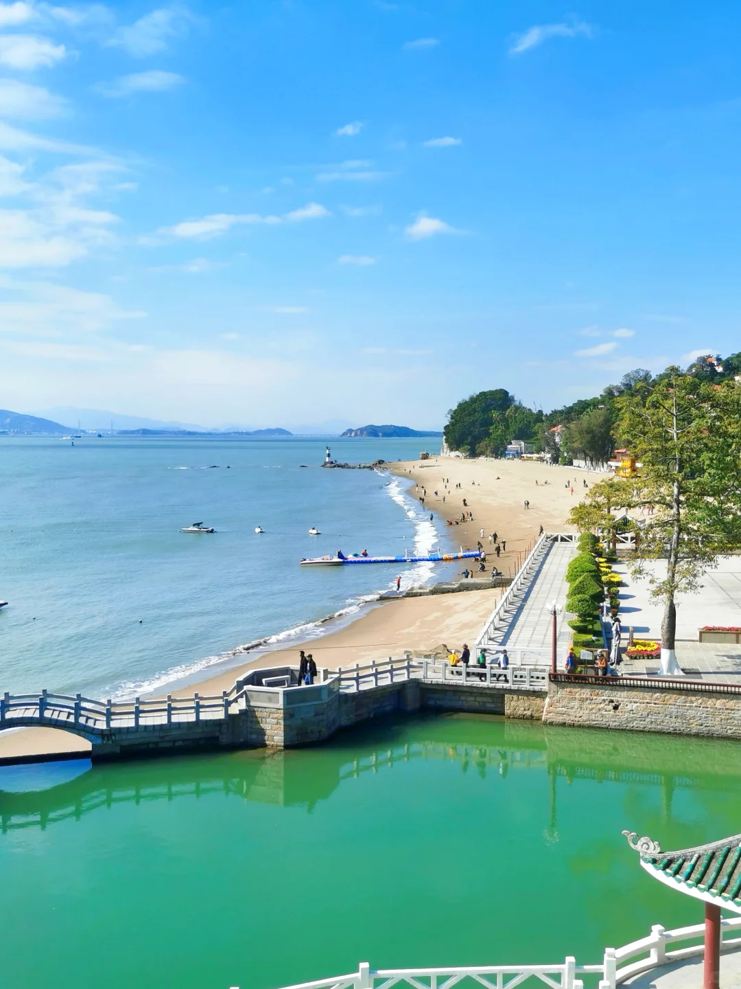 📍鼓浪屿的浪漫，花与海各占一半