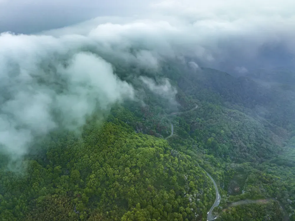 巢湖风光:太湖山景区