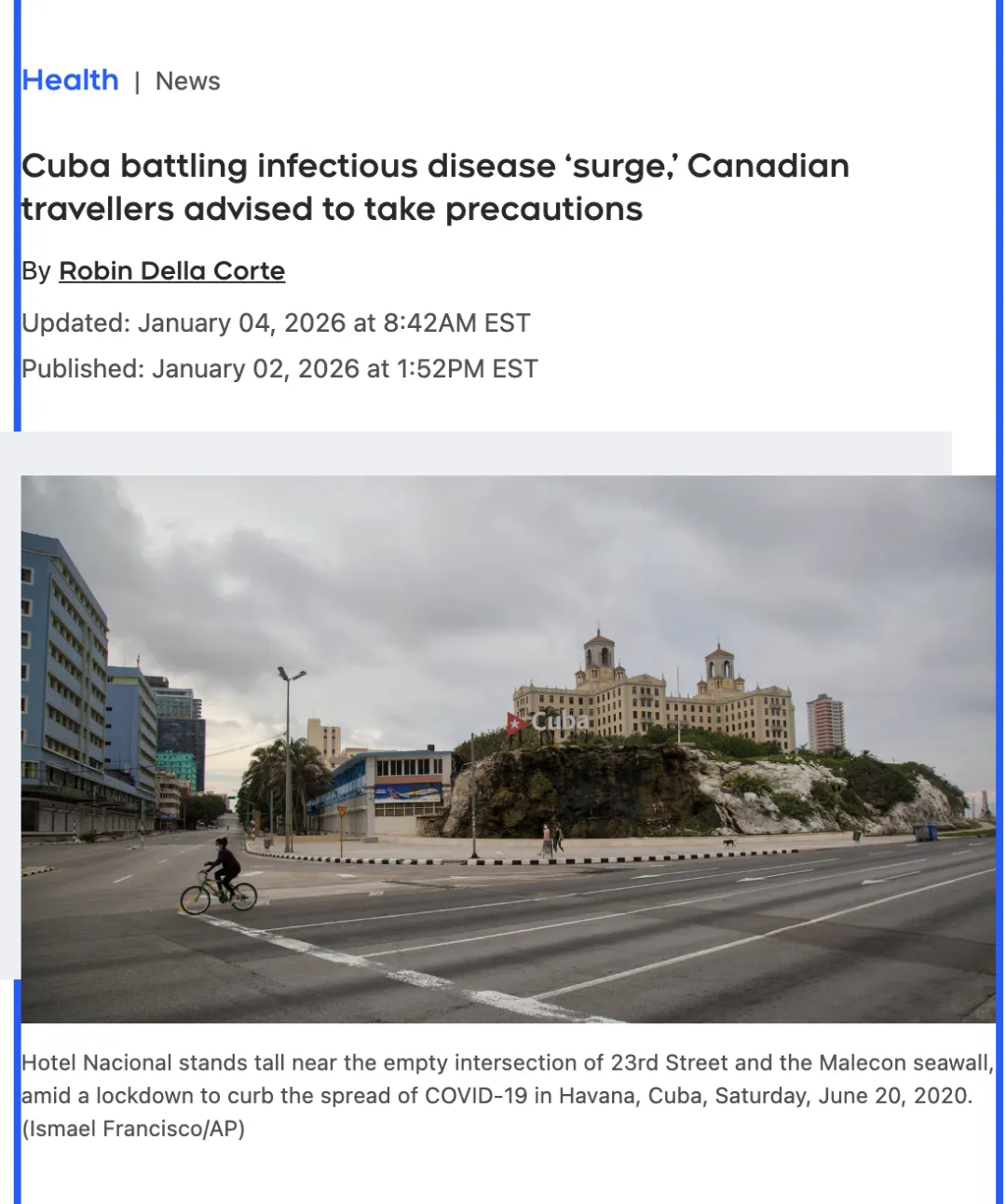 加国人超爱旅游地多种疫情爆发!殡仪馆爆满!加拿大多人回国后中招!政府警告