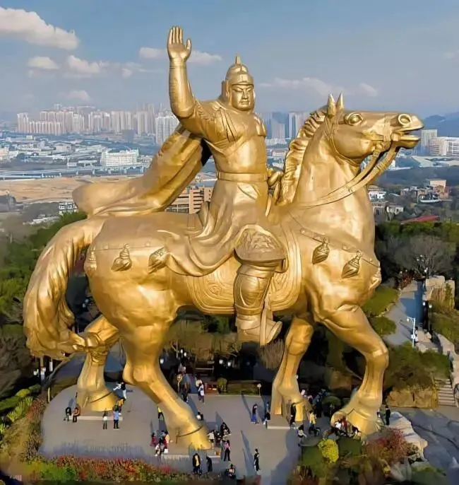 马年“马上成功”景点火了 新年接好运第一站