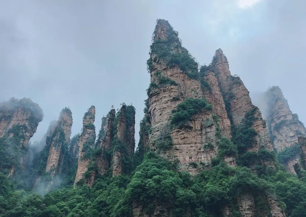 大量香港游客涌入湖南张家界,打着旅游的幌子,不爬天门山不吃三下锅,为什么