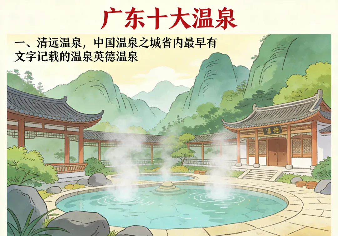 广东十大温泉——春节旅游景点