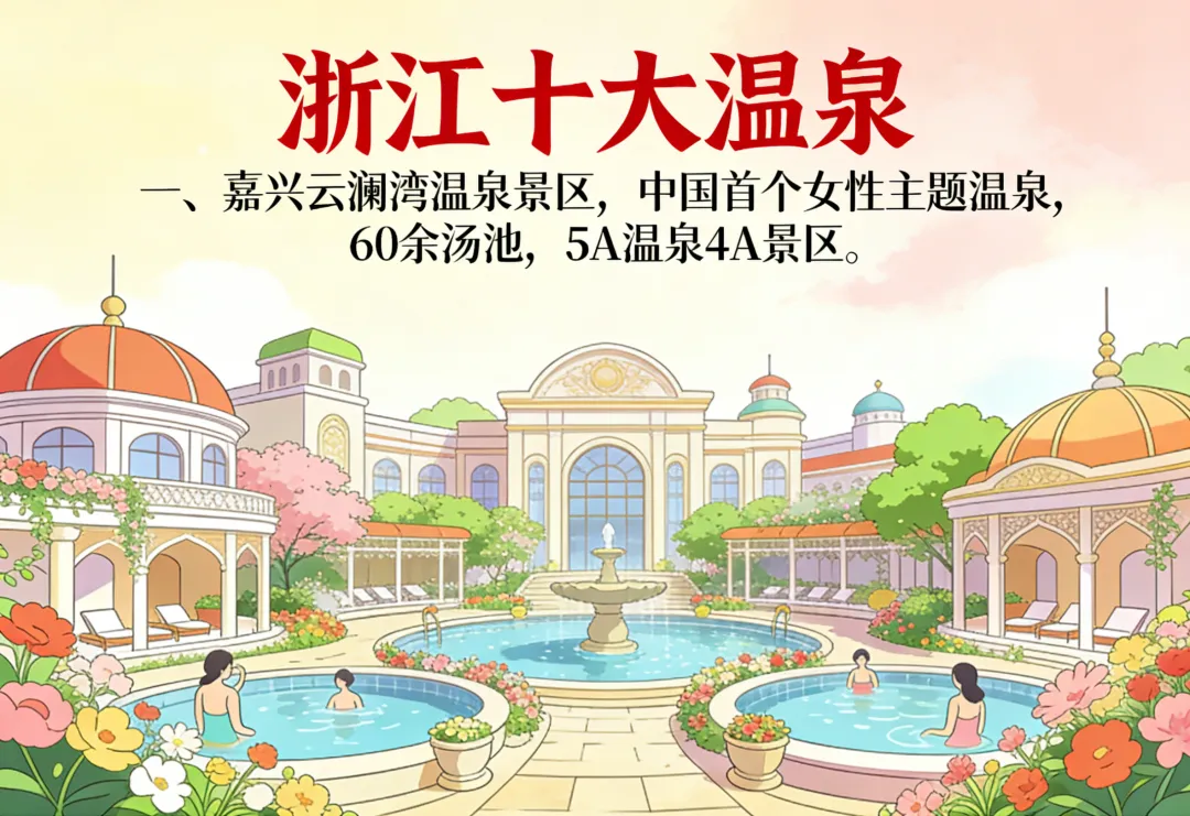 浙江十大温泉——春节旅游景点