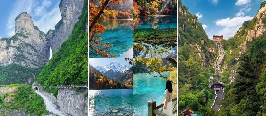 中国5A景区热度前8名,第1名太意外!你打卡了几个?