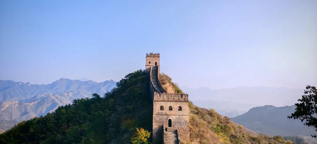 承德金山岭长城景区的冬天,5处美不胜收的景色