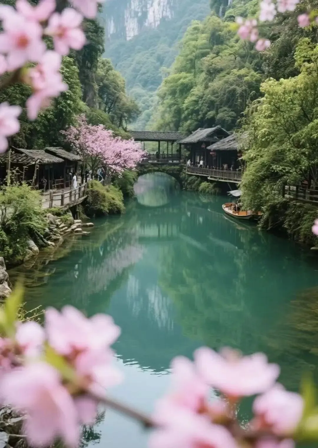 重庆酉阳狂喜!桃花源景区免费了!以前收费128元,如今敞开玩