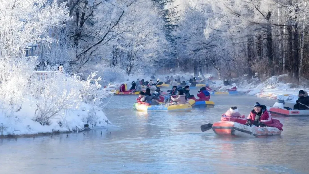 【冰雪旅游】安图雾凇漂流:零下低温里的极致浪漫