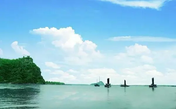 巢湖风光:天门山景区