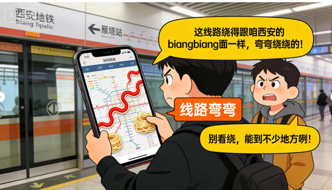 西安地铁4号线为啥绕圈?串起景点商圈,背后全是灵醒门道