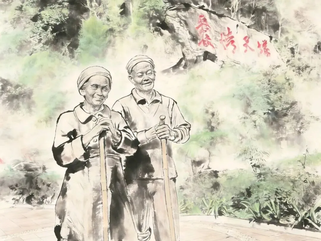 爱的天梯一一写在重庆江津四面山景区