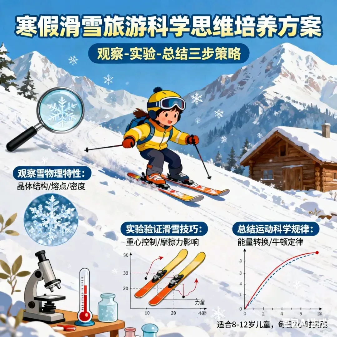 寒假滑雪旅游培养孩子科学思维的策略与实施方案