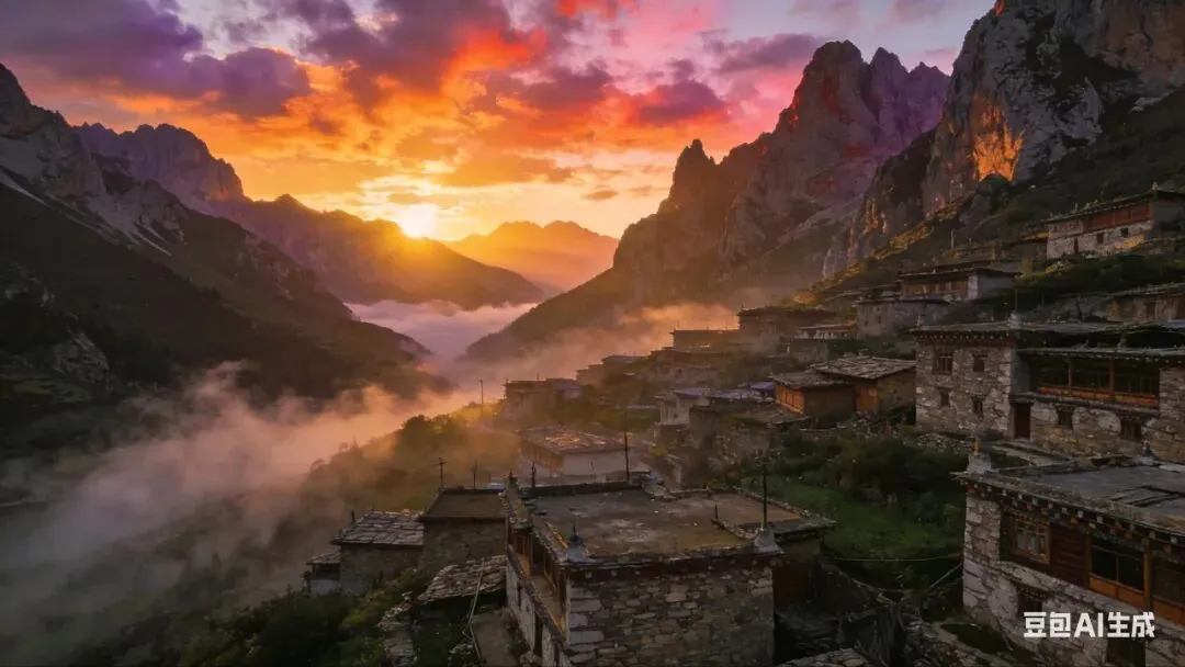 甘南旅游—扎尕那景区