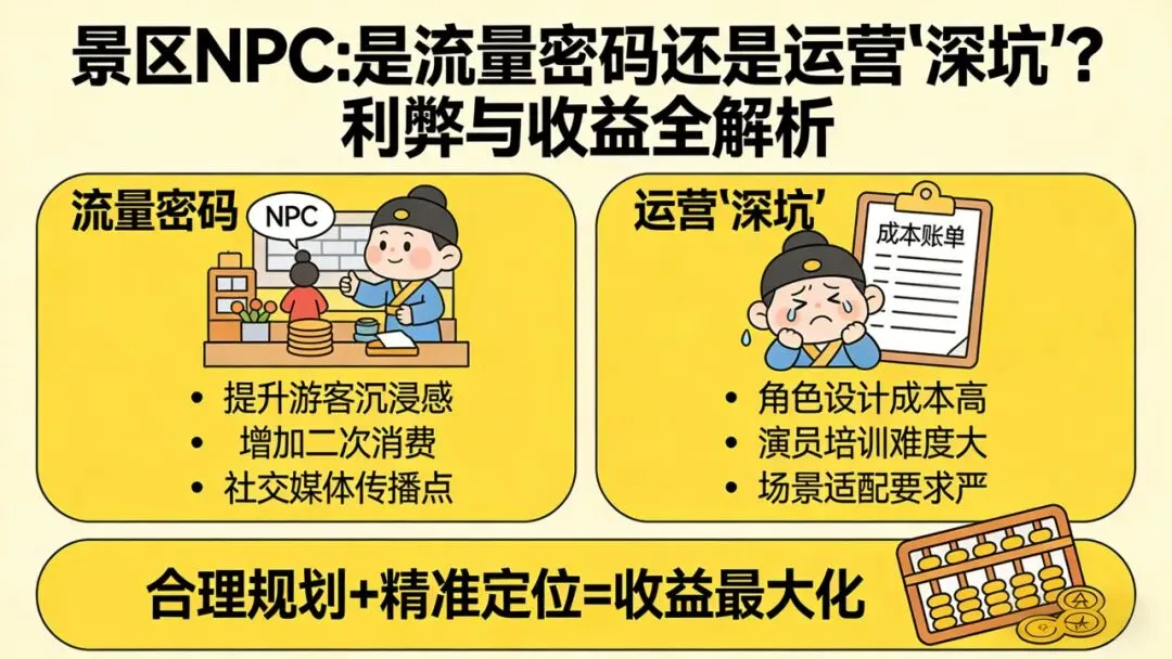 景区NPC:是流量密码还是运营“深坑”?利弊与收益全解析