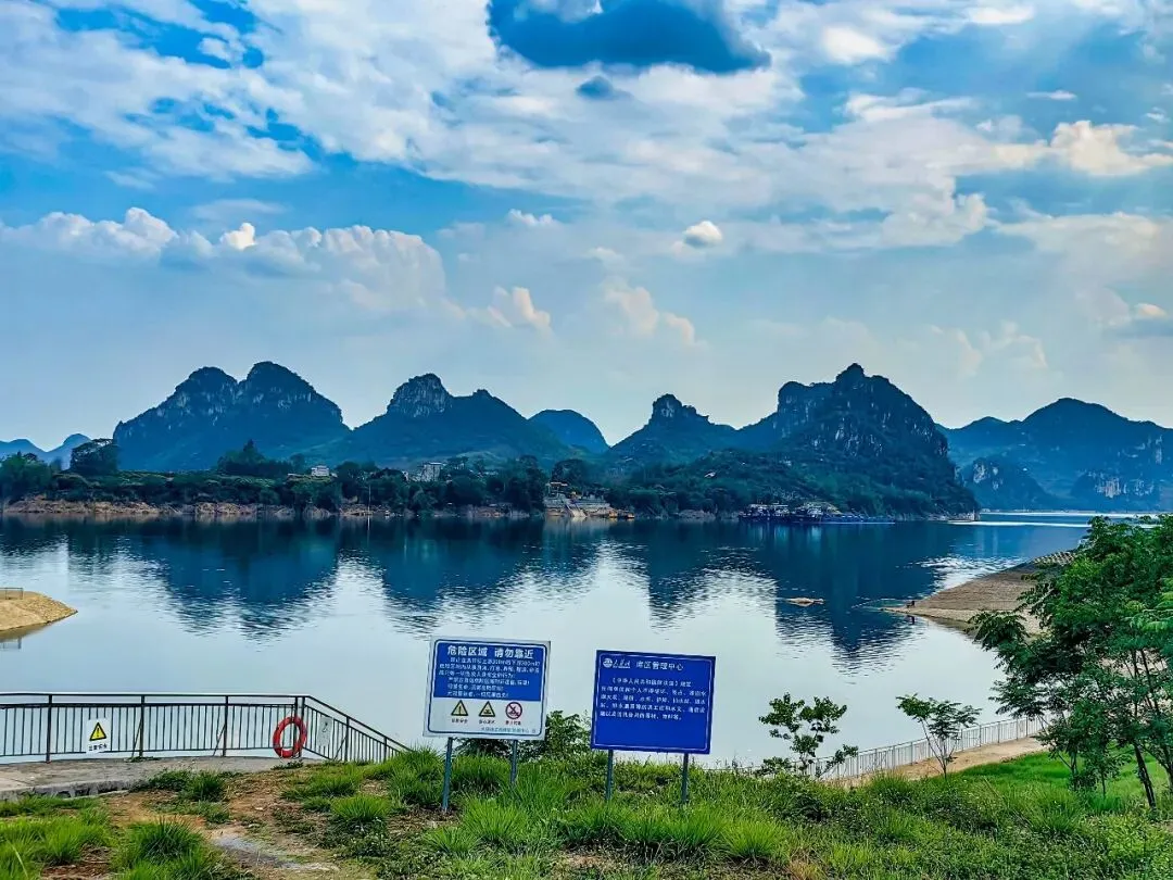 广西游:武宣五马拦江景区