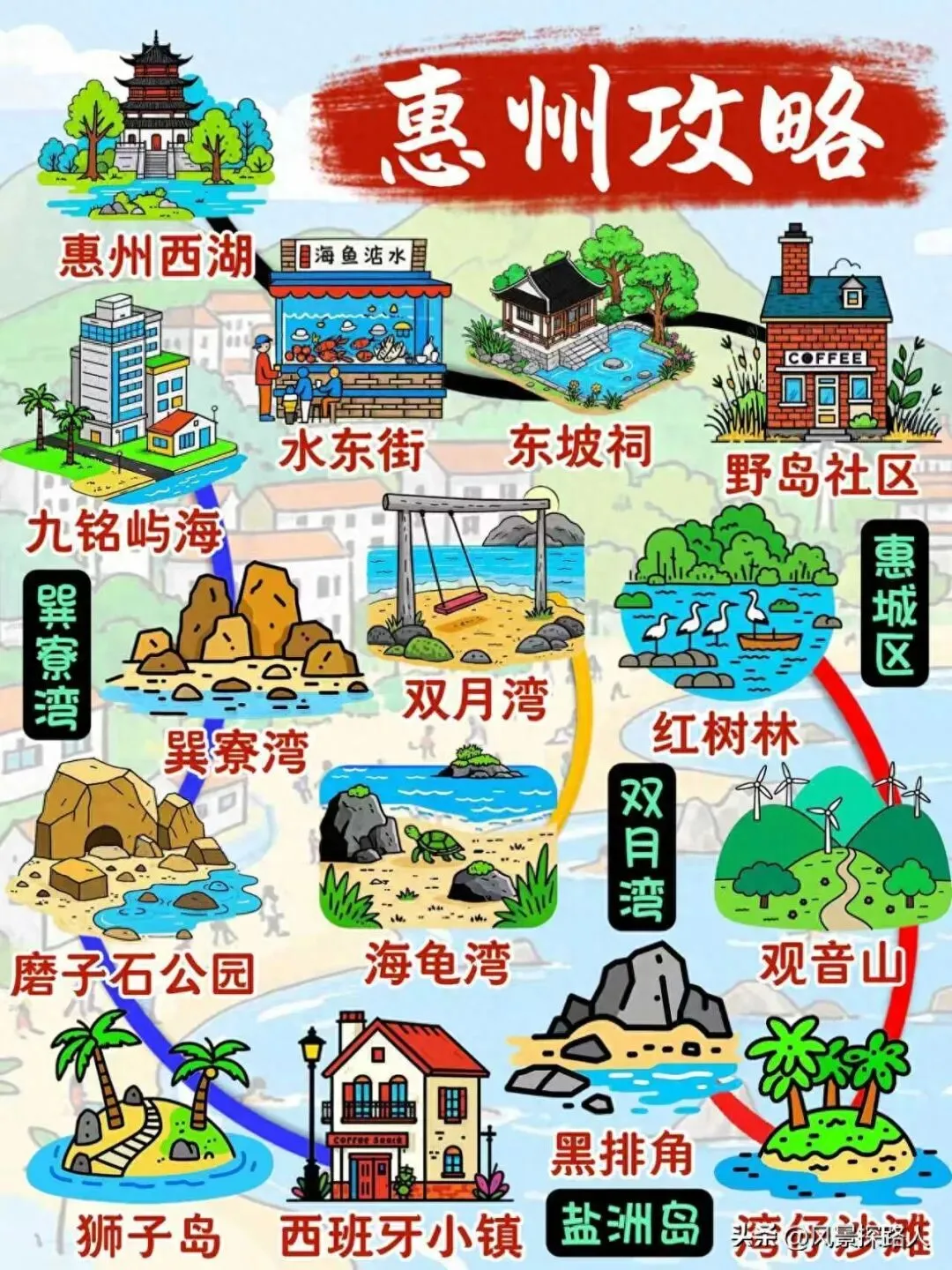 惠州旅游景点全攻略推荐