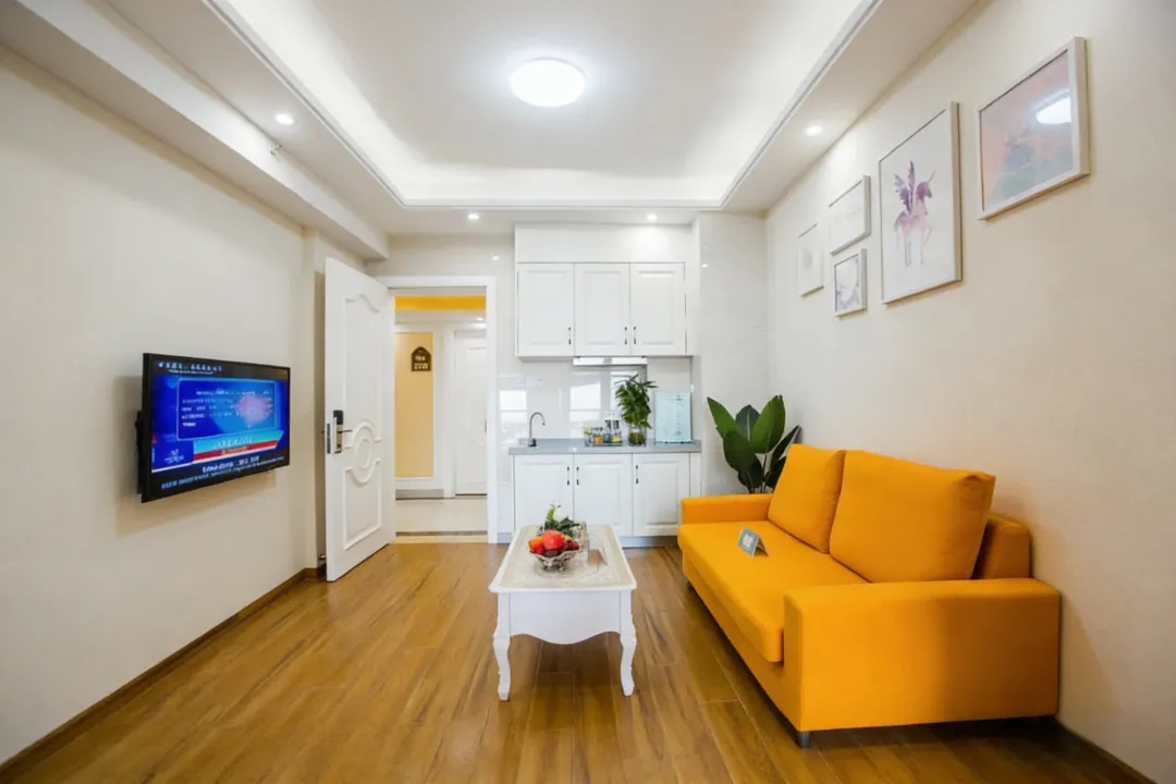 温泉景区酒店式观景公寓1房1厅大床房 欧式极简观景公寓五一避世小窝 解锁轻奢慢时光