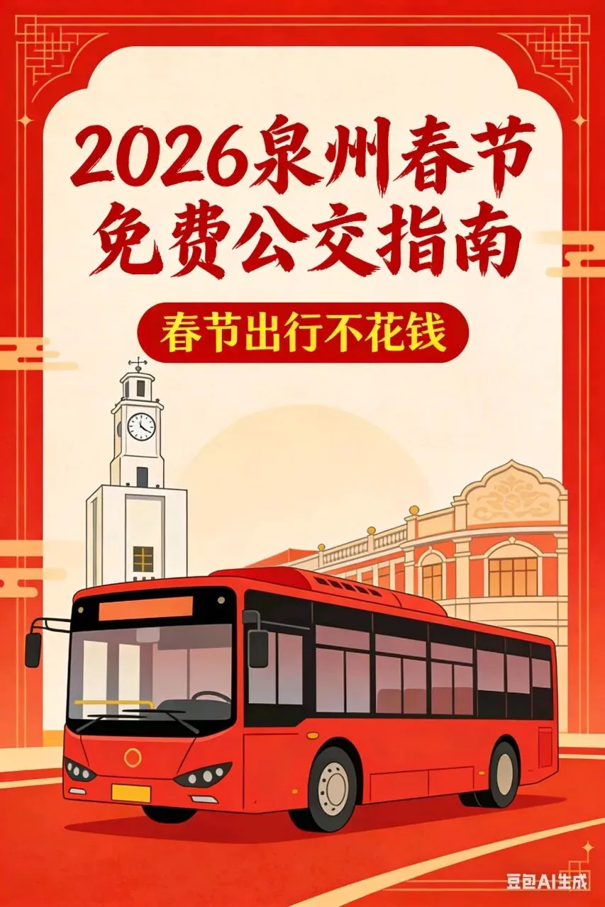 泉州春节旅游四大免费,为您整理好了