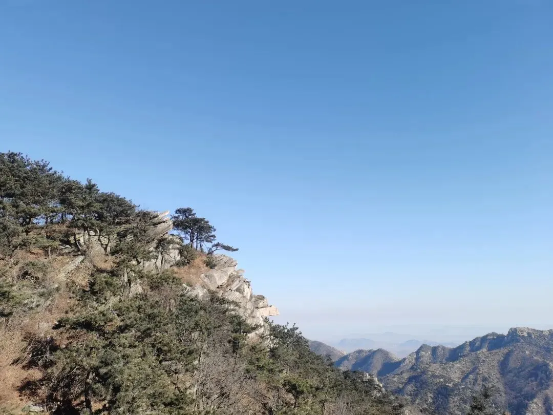 两日观冰瀑-龟蒙景区